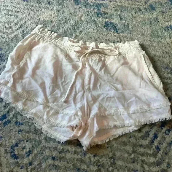 NWT cloth and stone baby pink lightweight shorts large - Picture 2 of 5